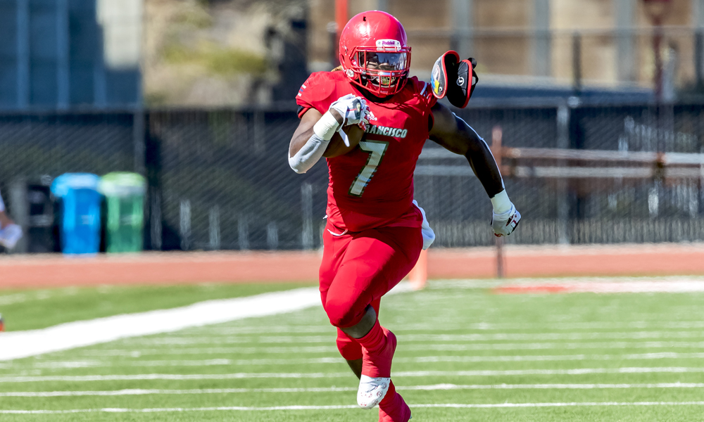 Tyrei Washington (Photo by Eric Sun)