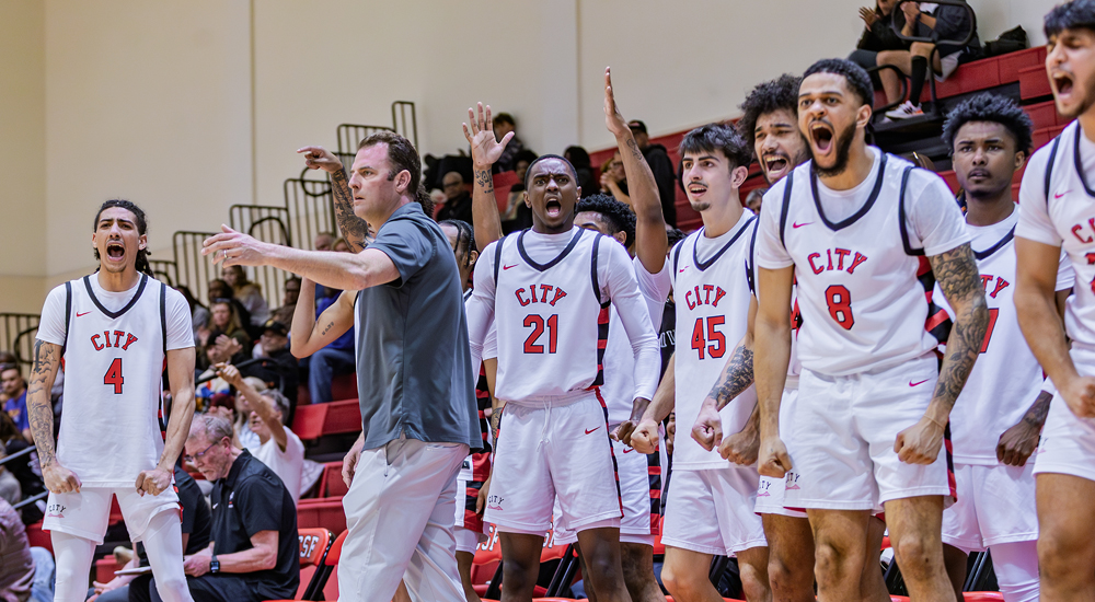 CCSF head coach Justin Labagh has led the Rams to the state championships in nine of the last 10 seasons. (Photo by Eric Sun)