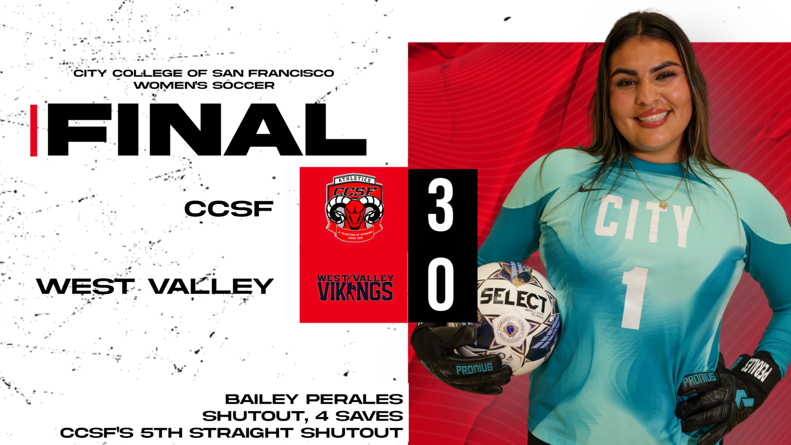 Rams cruise to 3-0 win at West Valley